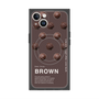 プレミアムスクエアケース with MagSafe［ BROWN-Chocolate ］