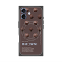 プレミアムスクエアケース with MagSafe［ BROWN-Chocolate ］