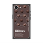 プレミアムスクエアケース with MagSafe［ BROWN-Chocolate ］