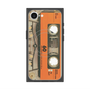 プレミアムスクエアケース with MagSafe［ RETORO CASSETTE TAPE - Skeleton Orange ］