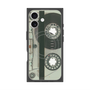 プレミアムスクエアケース with MagSafe［ RETORO CASSETTE TAPE - Skeleton Blue ］