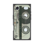 プレミアムスクエアケース with MagSafe［ RETORO CASSETTE TAPE - Skeleton Blue ］