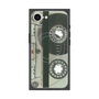 プレミアムスクエアケース with MagSafe［ RETORO CASSETTE TAPE - Skeleton Blue ］