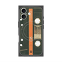 プレミアムスクエアケース with MagSafe［ RETORO CASSETTE TAPE - Opacity Black ］