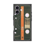 プレミアムスクエアケース with MagSafe［ RETORO CASSETTE TAPE - Opacity Black ］