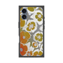 プレミアムスクエアケース with MagSafe［ y2k(Year2000) - Flower - Yellow Gray ］