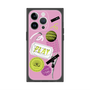 プレミアムスクエアケース with MagSafe［ Playful sticker - Dusty Pink ］