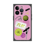 プレミアムスクエアケース with MagSafe［ Playful sticker - Dusty Pink ］