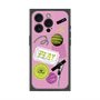プレミアムスクエアケース with MagSafe［ Playful sticker - Dusty Pink ］
