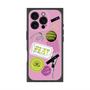 プレミアムスクエアケース with MagSafe［ Playful sticker - Dusty Pink ］