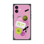 プレミアムスクエアケース with MagSafe［ Playful sticker - Dusty Pink ］