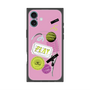 プレミアムスクエアケース with MagSafe［ Playful sticker - Dusty Pink ］