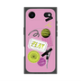 プレミアムスクエアケース with MagSafe［ Playful sticker - Dusty Pink ］