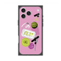 プレミアムスクエアケース with MagSafe［ Playful sticker - Dusty Pink ］