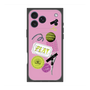 プレミアムスクエアケース with MagSafe［ Playful sticker - Dusty Pink ］