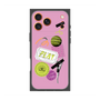 プレミアムスクエアケース with MagSafe［ Playful sticker - Dusty Pink ］