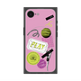 プレミアムスクエアケース with MagSafe［ Playful sticker - Dusty Pink ］