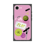 プレミアムスクエアケース with MagSafe［ Playful sticker - Dusty Pink ］