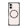 プレミアムスクエアケース with MagSafe［ LANVIN en Bleu - Monogram - Pink ］