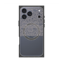 プレミアムスクエアケース with MagSafe［ LANVIN en Bleu - Lace - Black ］