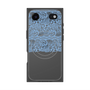 プレミアムスクエアケース with MagSafe［ LANVIN en Bleu - Lace - Blue ］