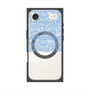 プレミアムスクエアケース with MagSafe［ LANVIN en Bleu - Lace - Blue ］