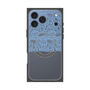 プレミアムスクエアケース with MagSafe［ LANVIN en Bleu - Lace - Blue ］