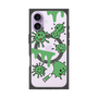 プレミアムスクエアケース with MagSafe［ PAINTING SMILE Green ］