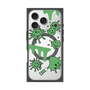 プレミアムスクエアケース with MagSafe［ PAINTING SMILE Green ］