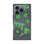 プレミアムスクエアケース with MagSafe［ PAINTING SMILE Green ］