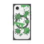 プレミアムスクエアケース with MagSafe［ PAINTING SMILE Green ］