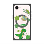 プレミアムスクエアケース with MagSafe［ DRAWING PAPER Green ］