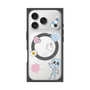 プレミアムスクエアケース with MagSafe［ DRAWING PAPER White ］