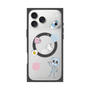 プレミアムスクエアケース with MagSafe［ DRAWING PAPER White ］