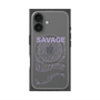 プレミアムスクエアケース with MagSafe［ SAVAGE Purple ］