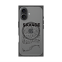 プレミアムスクエアケース with MagSafe［ SAVAGE Black ］