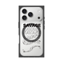 プレミアムスクエアケース with MagSafe［ SAVAGE Black ］