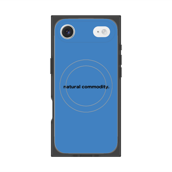 プレミアムスクエアケース with MagSafe［ NATURAL COMMODITY Blue ］