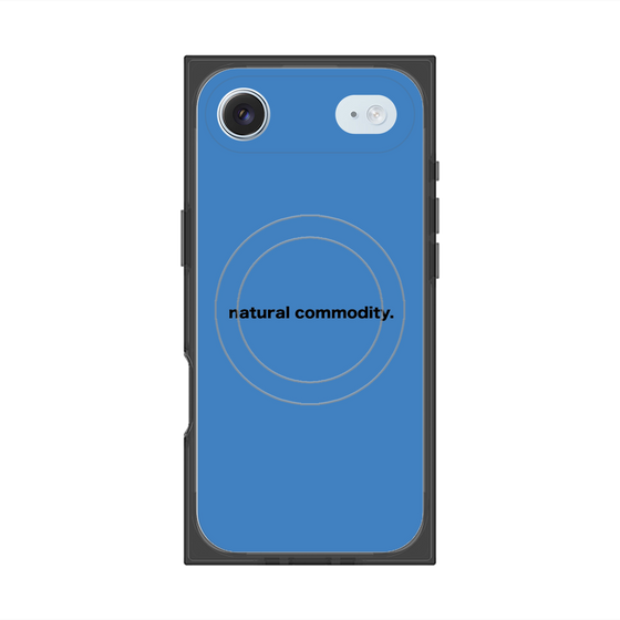 プレミアムスクエアケース with MagSafe［ NATURAL COMMODITY Blue ］