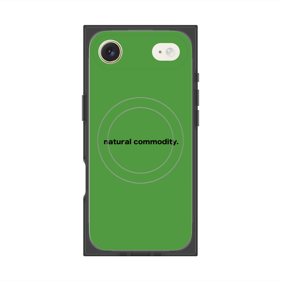 プレミアムスクエアケース with MagSafe［ NATURAL COMMODITY Green ］