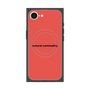 プレミアムスクエアケース with MagSafe［ NATURAL COMMODITY Red ］