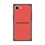 プレミアムスクエアケース with MagSafe［ NATURAL COMMODITY Red ］