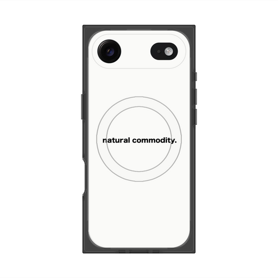 プレミアムスクエアケース with MagSafe［ NATURAL COMMODITY White ］