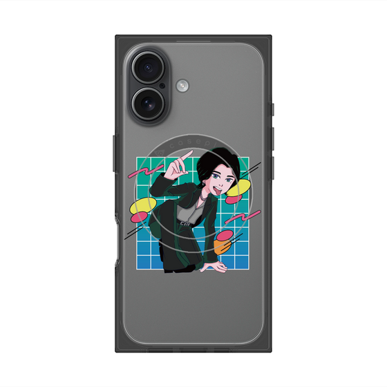 プレミアムスクエアケース with MagSafe［ KARUMA Character Design CASE ］
