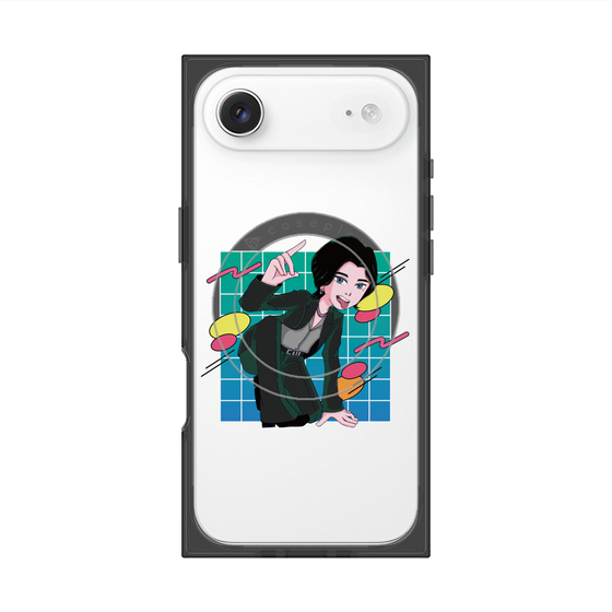 プレミアムスクエアケース with MagSafe［ KARUMA Character Design CASE ］