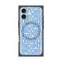 プレミアムスクエアケース with MagSafe［ LANVIN en Bleu - Logo Pattern - Blue ］