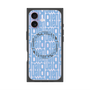 プレミアムスクエアケース with MagSafe［ LANVIN en Bleu - Logo Pattern - Blue ］