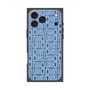 プレミアムスクエアケース with MagSafe［ LANVIN en Bleu - Logo Pattern - Blue ］
