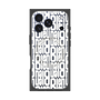 プレミアムスクエアケース with MagSafe［ LANVIN en Bleu - Logo Pattern - White ］