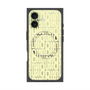 プレミアムスクエアケース with MagSafe［ LANVIN en Bleu - Logo Pattern - Yellow ］